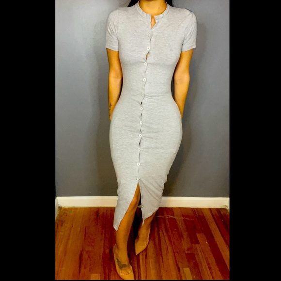 Missguided Dresses & Skirts - Button up maxi dress